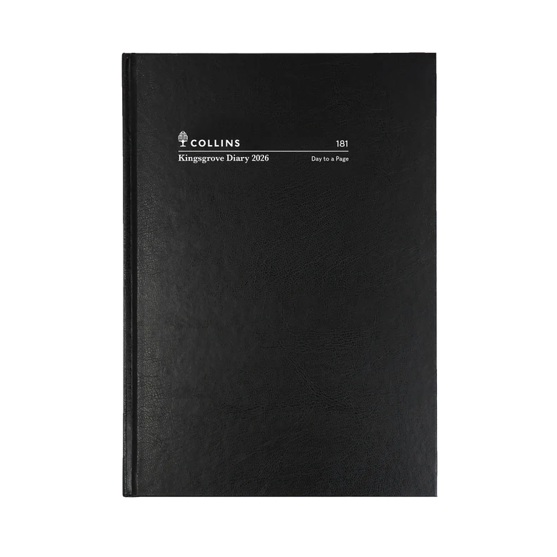 NEW Kingsgrove Calendar Year 2026 Diary/Planner, Day to Page, A5 Hard Cover - 181.P99-26 NEW Kingsgrove Calendar Year 2026 Diary/Planner, Day to Page, A5 Hard Cover - 181.P99-26